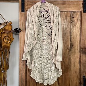 Vintage Handmade Mandala Cardigan